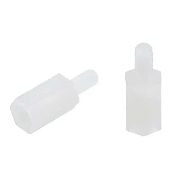 M3x10mm Plastik Yükseltme Parçası Dişi-Erkek - 10 Adet - Robolink
