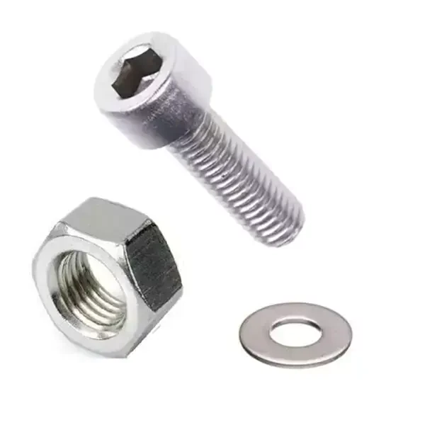 M5x10 İmbus Vida Somun ve Pul Seti - 10'lu Paket - 1