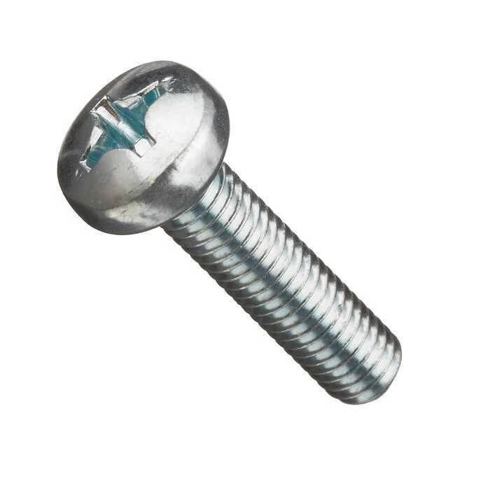 M6x10 YSB Galvaniz(Beyaz) Vida - 10 Adet - 1