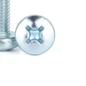 M6x12 YSB Galvaniz(Beyaz) Vida - 10 Adet - 2