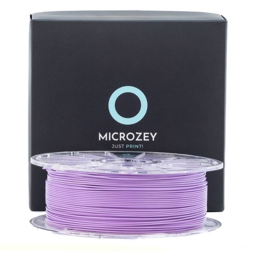 Microzey PLA Pro Hyper Speed Filament Pastel Mor 1.75mm 1000gr - 2