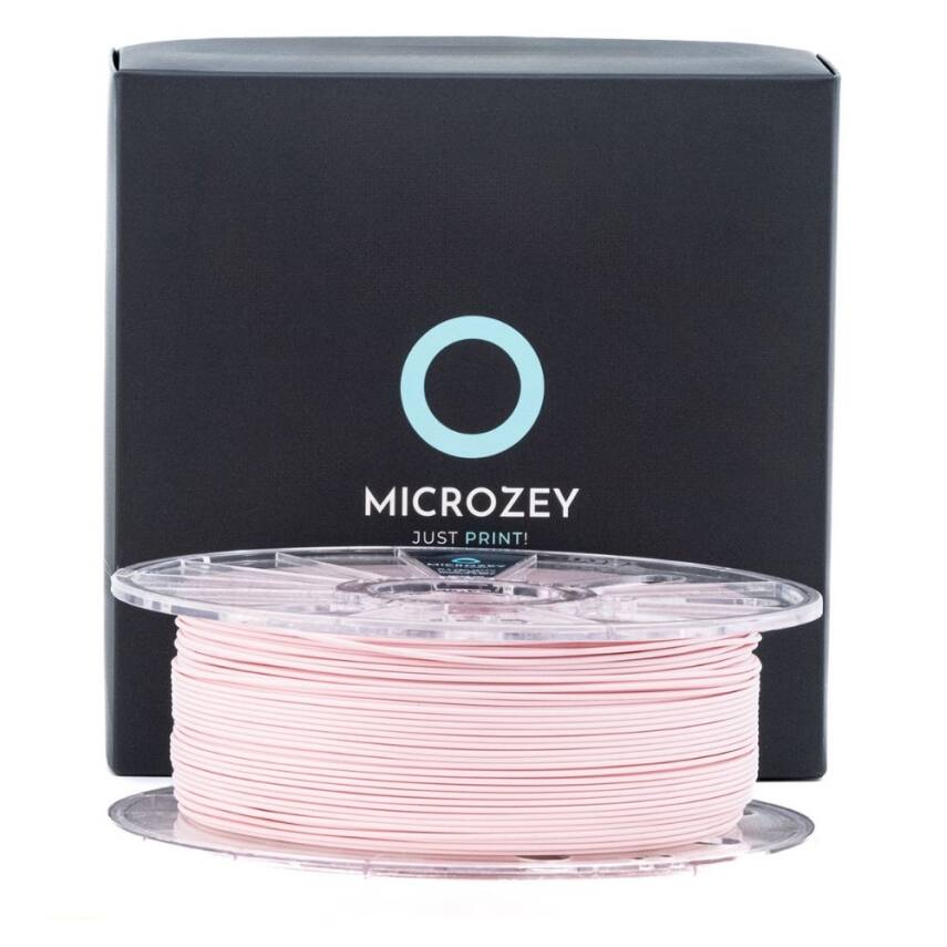Microzey PLA Pro Hyper Speed Filament Pastel Pembe 1.75mm 1000gr - 2