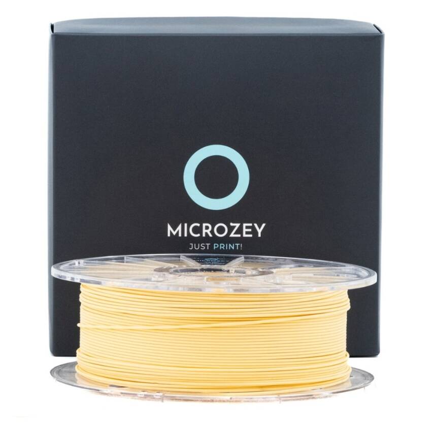Microzey PLA Pro Hyper Speed Filament Pastel Sarı 1.75mm 1000gr - 2