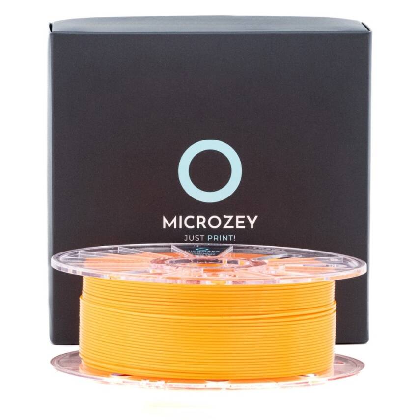Microzey PLA Pro Hyper Speed Filament Pastel Turuncu 1.75mm 1000gr - 2