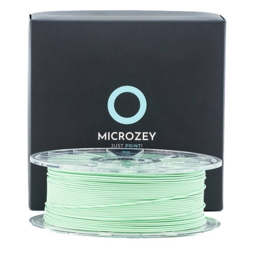 Microzey PLA Pro Hyper Speed Filament Pastel Yeşil 1.75mm 1000gr - 2