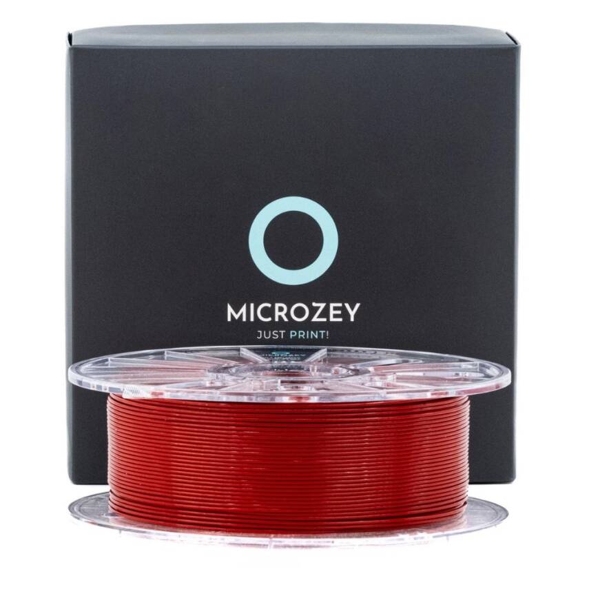 Microzey PLA Pro Max Filament Kırmızı 1.75mm 1000gr - 2