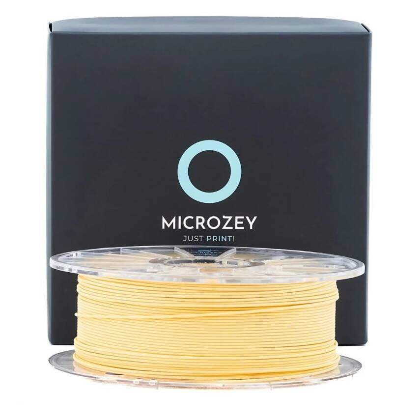 Microzey PLA Pro Max Filament Pastel Sarı 1.75mm 1000gr - 2