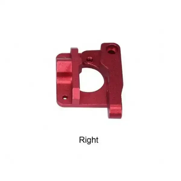 MK8 Alüminyum Extruder Blok Seti Kırmızı- Sağ El -1.75mm - 2