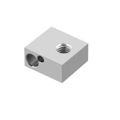 MK8 Alüminyum Isıtıcı Blok-20x20x10mm - Tüplü Termistör - 1 data-big=