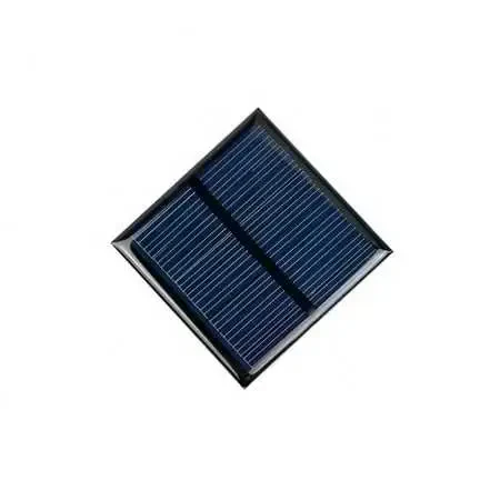 Monokristal Güneş Pili-1.5V/250mA-52x52mm - Robolink