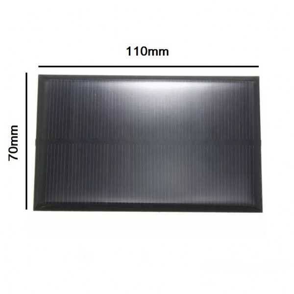 Monokristal Güneş Pili-1.5V/500mA-110x70mm - 3