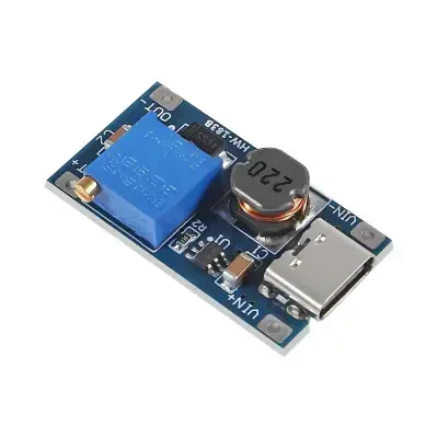 MT3608 2A Yükselteç DC-DC Güç Modülü Type C Girişli - 1 data-big=
