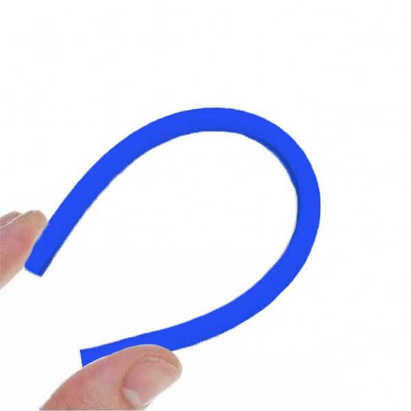 Mum Silikon Çubuk Mavi - 12mmx30cm - 2