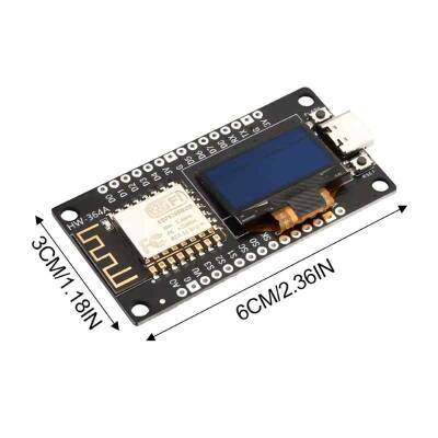 Nodemcu ESP8266 0.96 Inch OLED Wifi Geliştirme Modülü Type-C - 4 data-big=