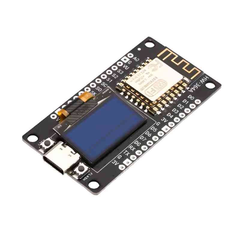 Nodemcu ESP8266 0.96 Inch OLED Wifi Geliştirme Modülü Type-C - 3