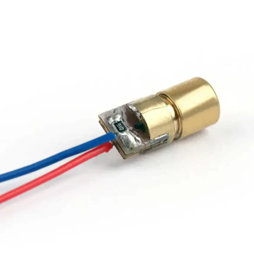 Nokta Kafalı Kırmızı Lazer Bakır 6mm 650nm 5mW - 3