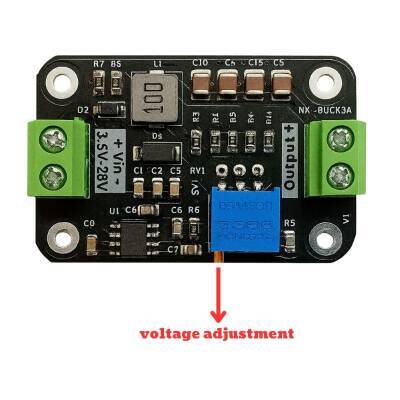 NX-Buck3A SW - Düşürücü Voltaj Regülatörü - Buck - 3A - 4 data-big=