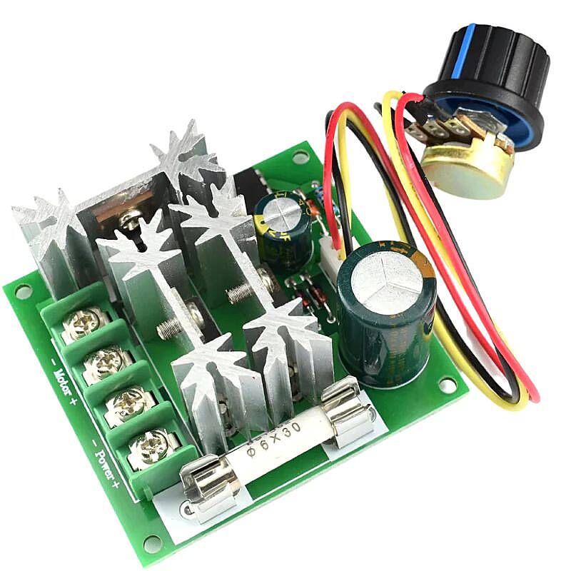 PWM DC Motor Hız Kontrol Kartı 6V-90V 15A - 1