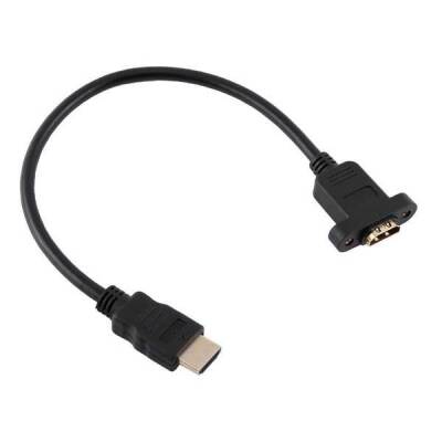 Panel Montajlı HDMI Uzatma Kablosu 30CM - 1 data-big=