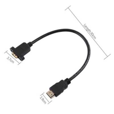 Panel Montajlı HDMI Uzatma Kablosu 30CM - Robolink (1)