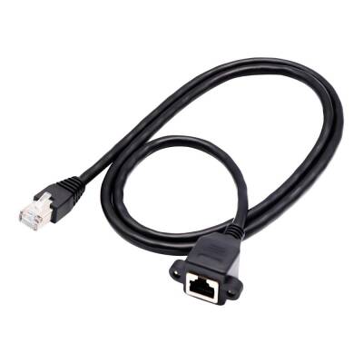 Panel Montajlı RJ45 Ethernet Uzatma Kablosu - 1 Metre - 3 data-big=