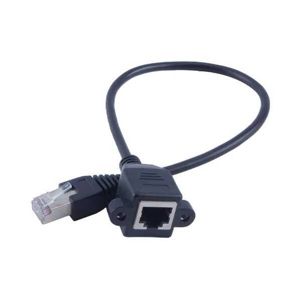 Panel Montajlı RJ45 Ethernet Uzatma Kablosu - 2