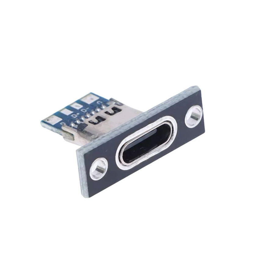 Panel Montajlı Type C Dişi Soket - 4 Pin - 1