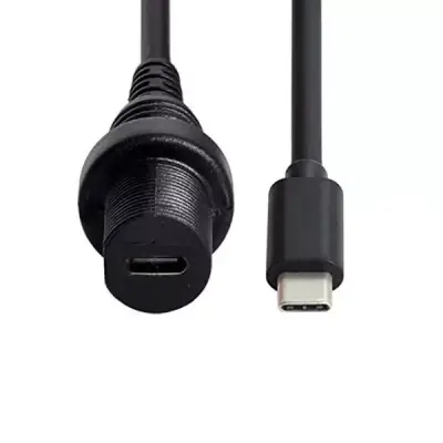 Panel Montajlı Type C USB 3.1 Uzatma Kablosu - Robolink (1)