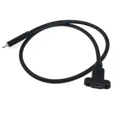 Panel Montajlı Type C USB Uzatma Kablosu - 30cm - Robolink (1)