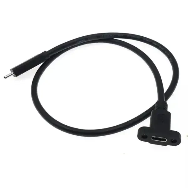 Panel Montajlı Type C USB Uzatma Kablosu - 30cm - 2