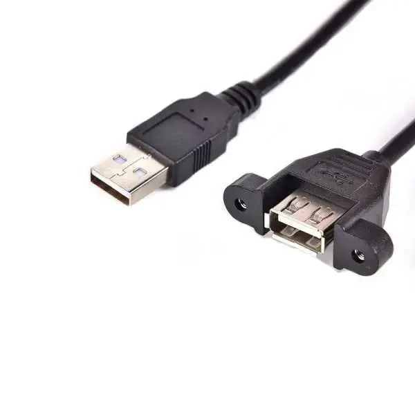 Panel Montajlı USB A Uzatma Kablosu - 1.5m - 4