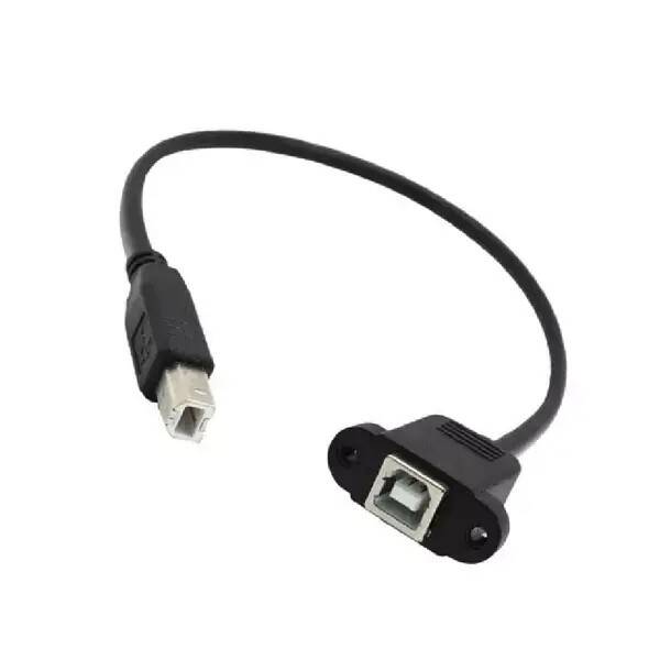 Panel Montajlı USB B Uzatma Kablosu - 1