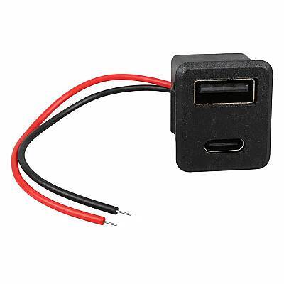 Pano Tip Kare TYPE C + USB 2P Uzatma Kablosu - Robolink