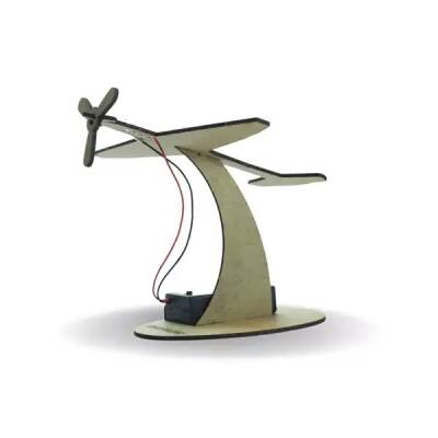 Pervaneli Uçak Masa Lambası - 1 data-big=