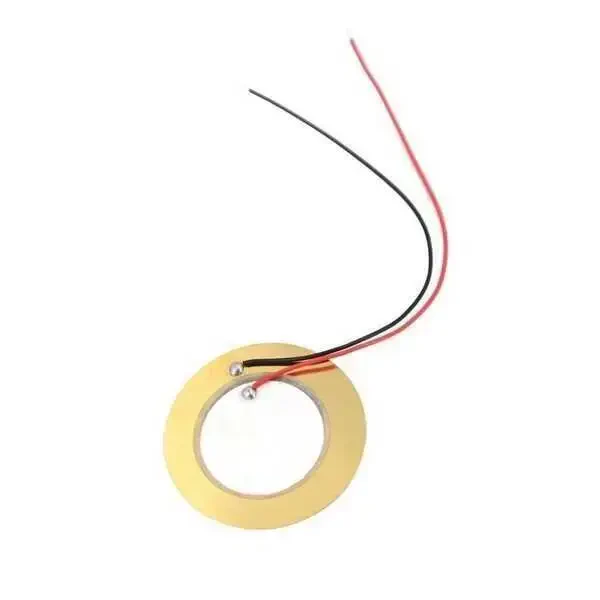 Piezo Disk - Kablolu - 50mm Çap - 1