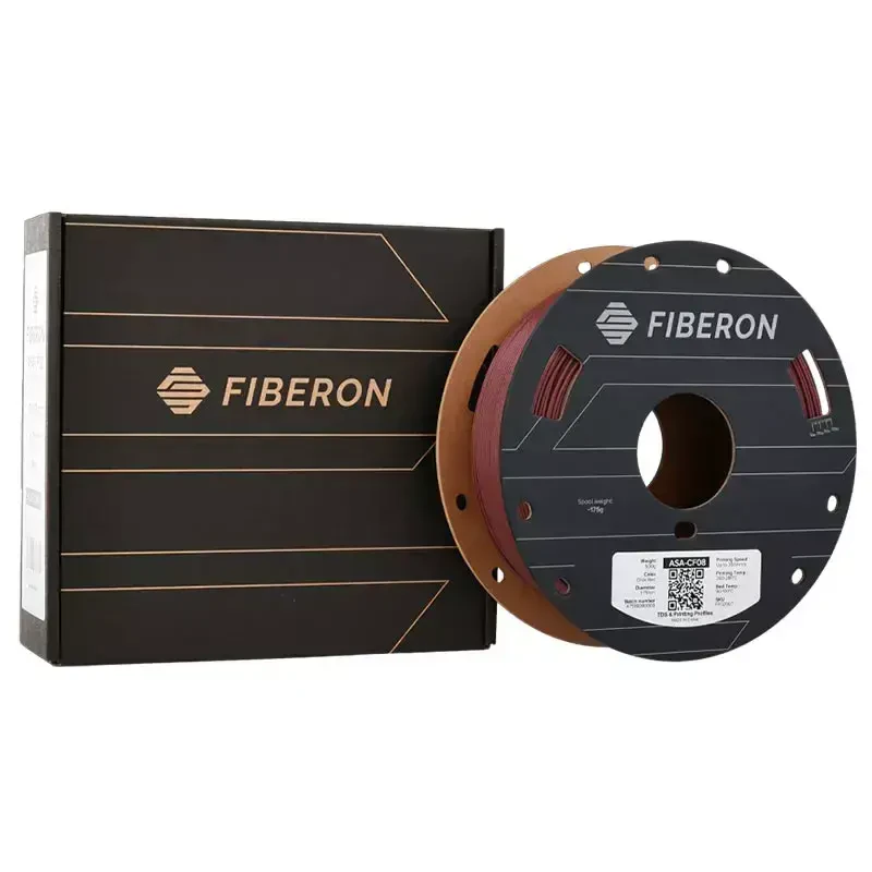 Polymaker Fiberon ASA-CF08 Filament Koyu Kırmızı - 500gr - 3