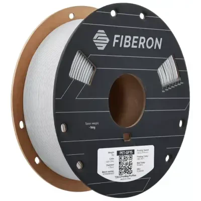 Polymaker Fiberon PET-GF15 Filament Açık Gri - 1 data-big=