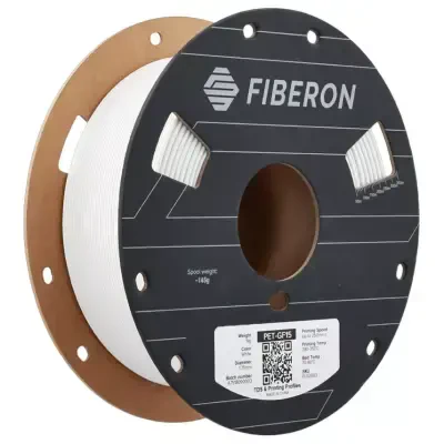 Polymaker Fiberon PET-GF15 Filament Beyaz 