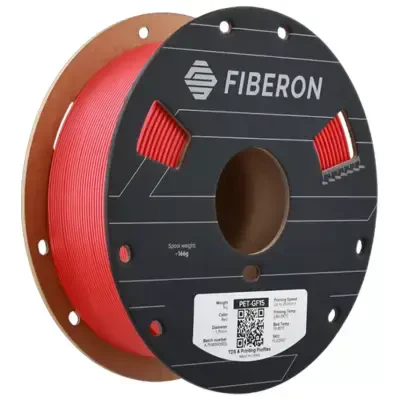Polymaker Fiberon PET-GF15 Filament Kırmızı - 1 data-big=