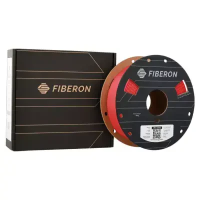 Polymaker Fiberon PET-GF15 Filament Kırmızı - 3 data-big=