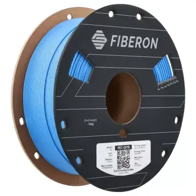 Polymaker Fiberon PET-GF15 Filament Mavi 