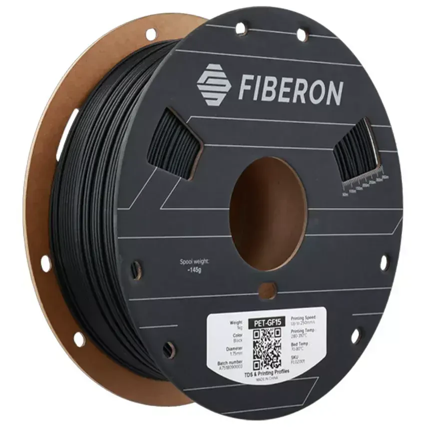 Polymaker Fiberon PET-GF15 Filament Siyah - Polymaker