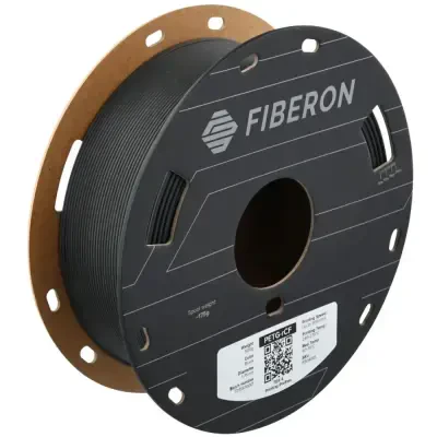 Polymaker Fiberon PETG-rCF08 Filament Siyah - 1 data-big=
