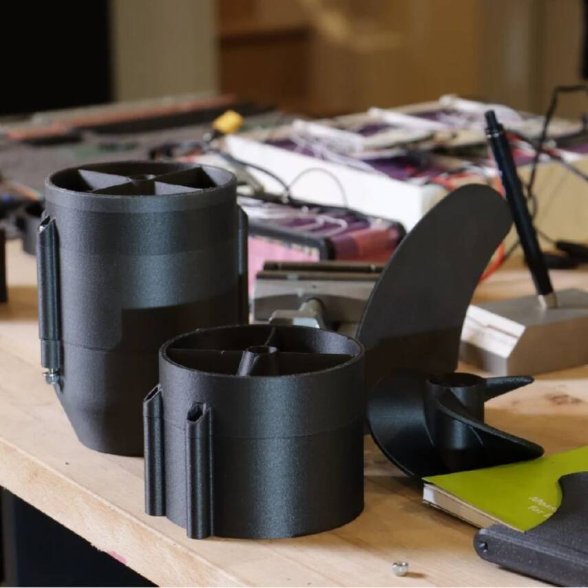 Polymaker Fiberon PPS-CF10 Filament Siyah - 2