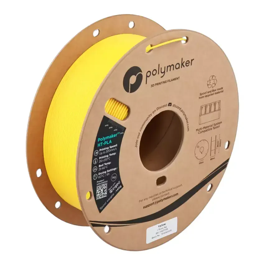 Polymaker HT-PLA Filament Sarı - 1