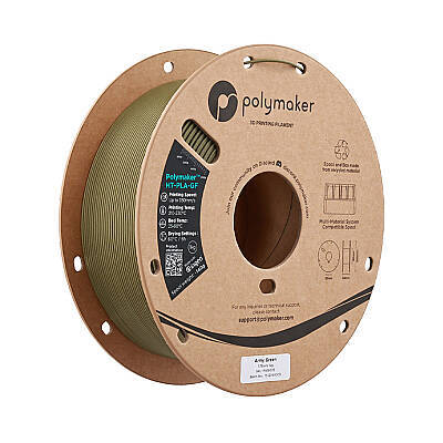 Polymaker HT-PLA-GF Filament Askeri Yeşil - 1 data-big=