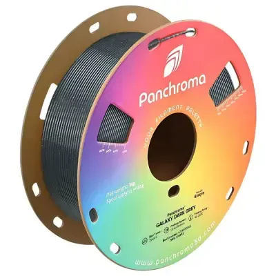 Polymaker Panchroma Galaxy PLA Filament Koyu Gri 