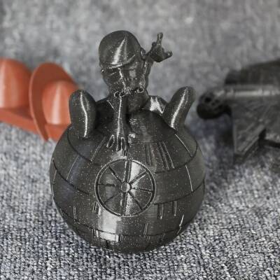 Polymaker Panchroma Galaxy PLA Filament Koyu Gri - 5 data-big=