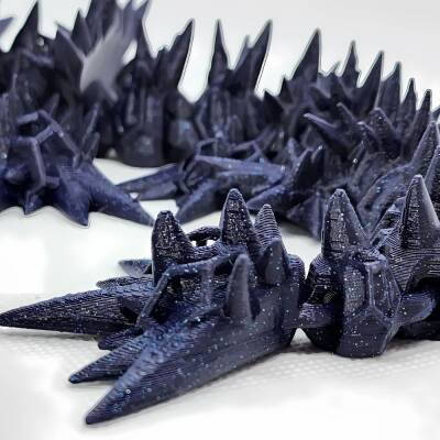 Polymaker Panchroma Galaxy PLA Filament Koyu Mavi - 4 data-big=