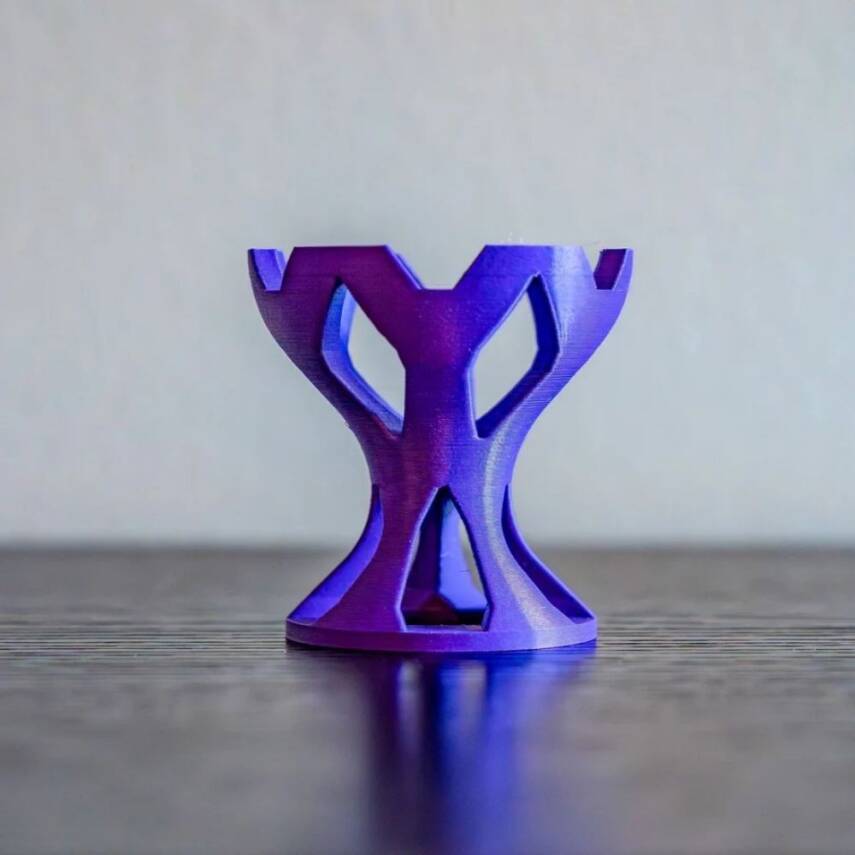 Polymaker Panchroma Matte PLA Filament Electric Indigo - 3
